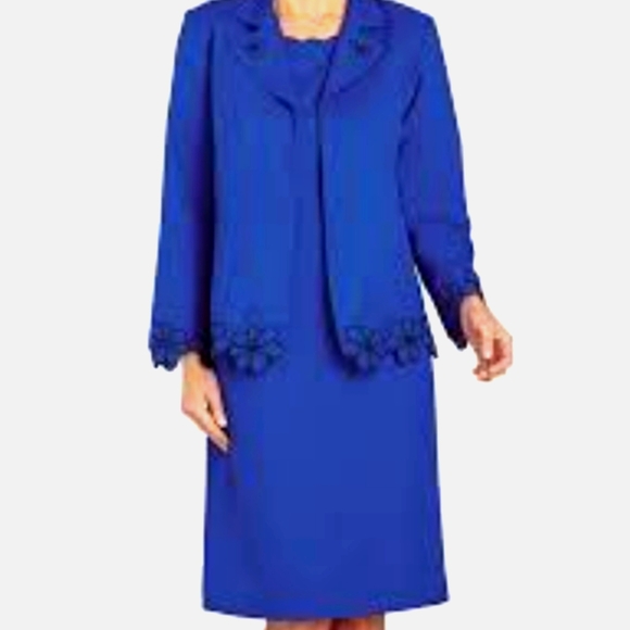 Anthony Richards Vintage 2pc Jacket Dress 12p - Picture 2 of 9